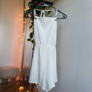 Classic White Romper